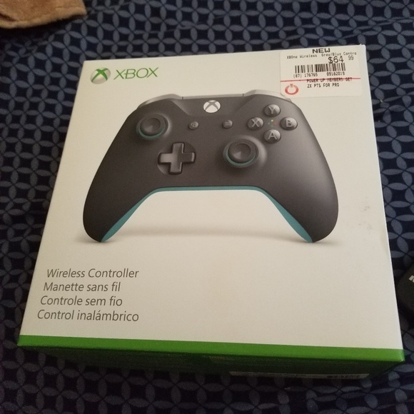 Xbox one controller Grey/Blue - Picture 1 of 5